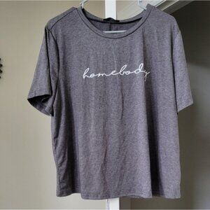 Casual t-shirt Grey size: XL